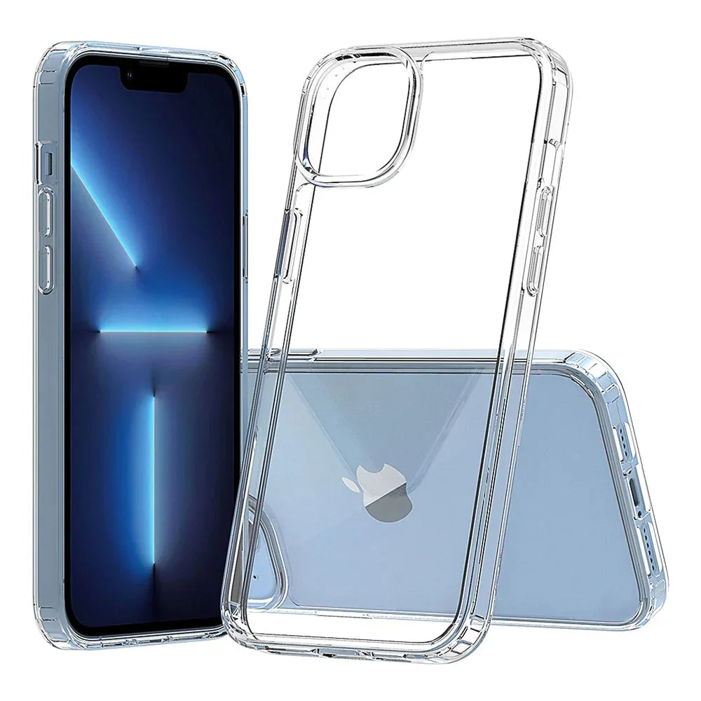 Armor-X AHN Shockproof Protective Case For iPhone 14 Plus - Clear - Tashqila Armor-X AHN Shockproof Protective Case For iPhone 14 Plus - Clear - Tashqila